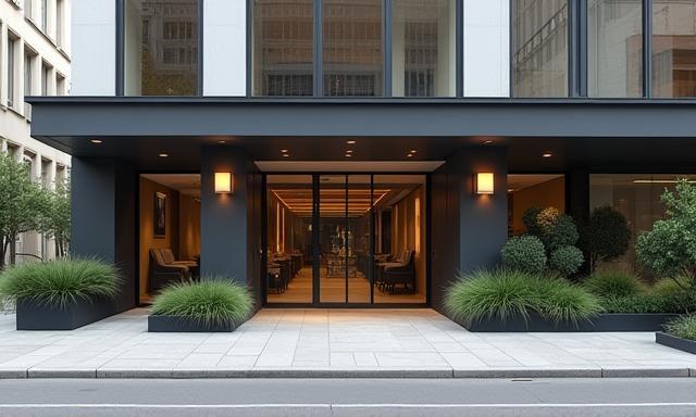 Exterior view of the Alliance Expertise Conseil office building in Lyon.